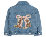 Cowgirl Cutie Patch Western Denim Jacket