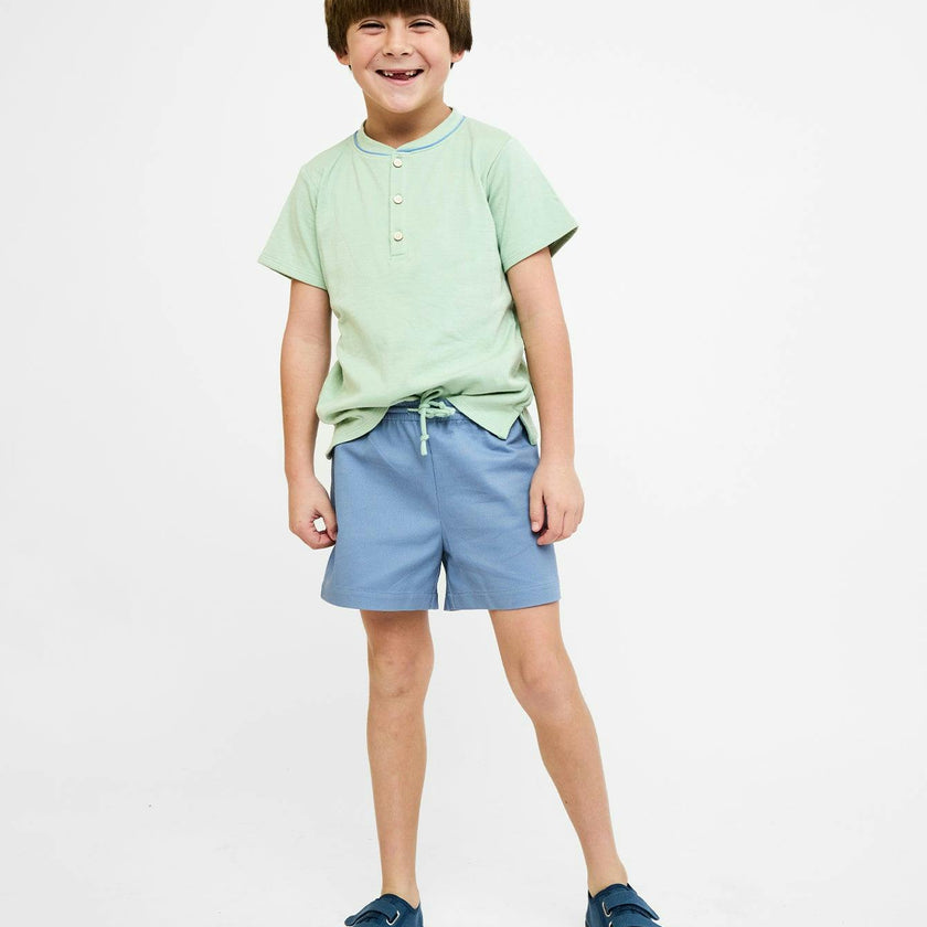 Bingo Short, Dusty Blue