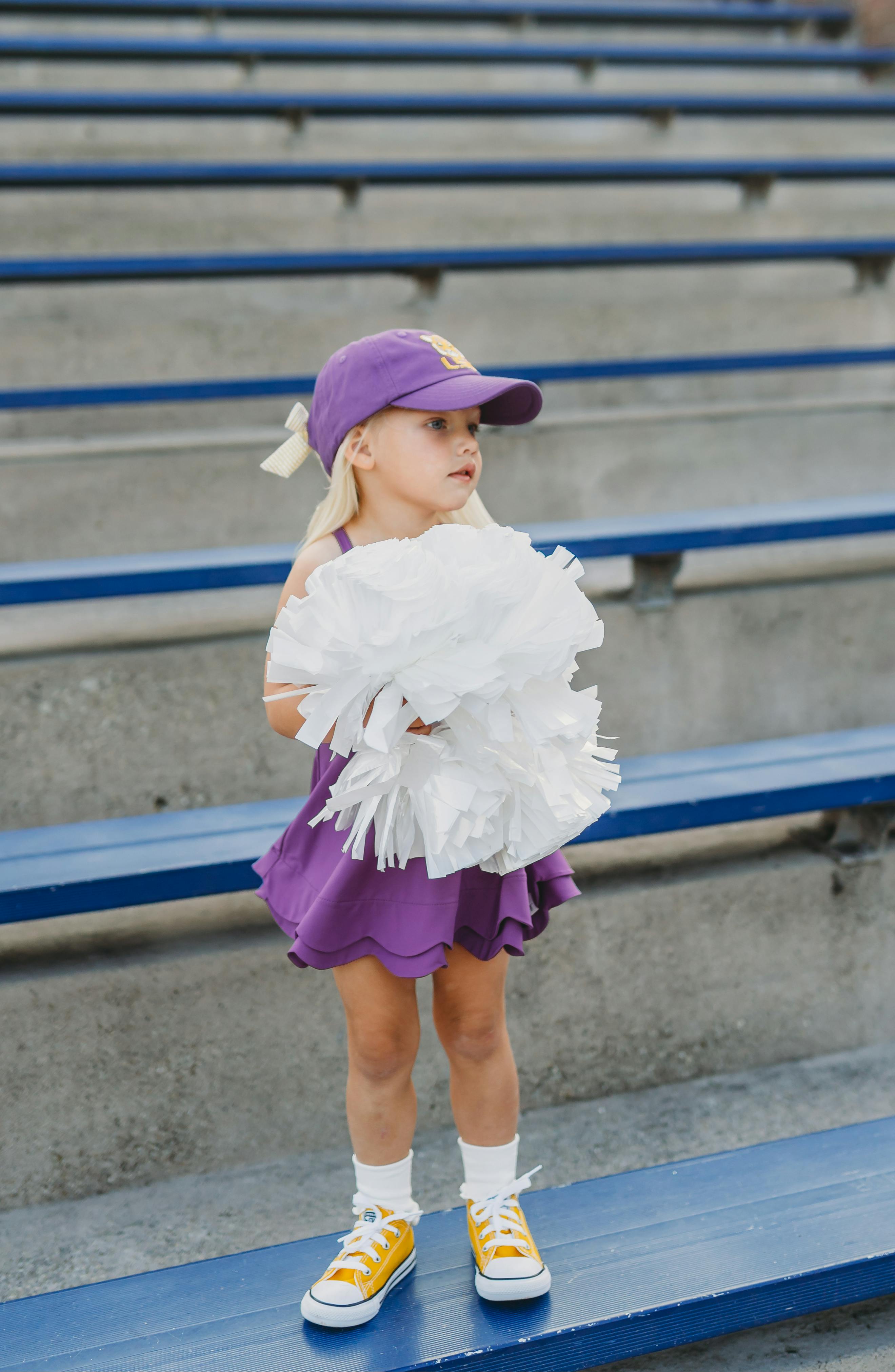 LSU Tigers Bow Baseball Hat