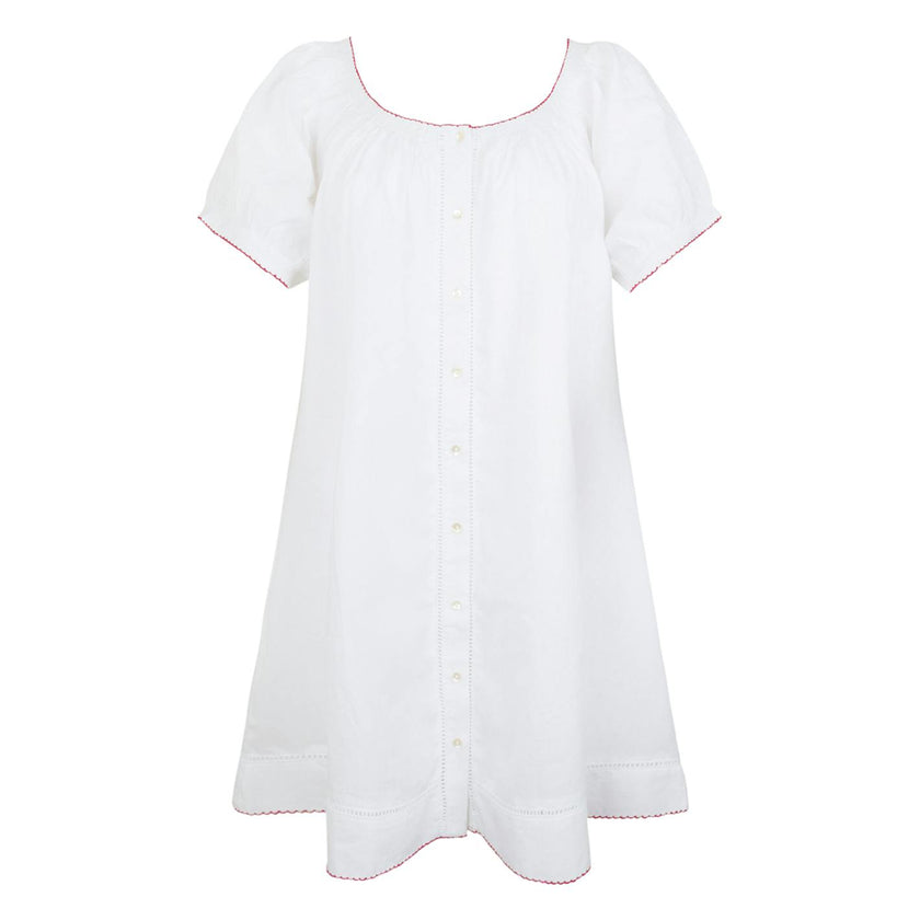 women's balboa white coverup