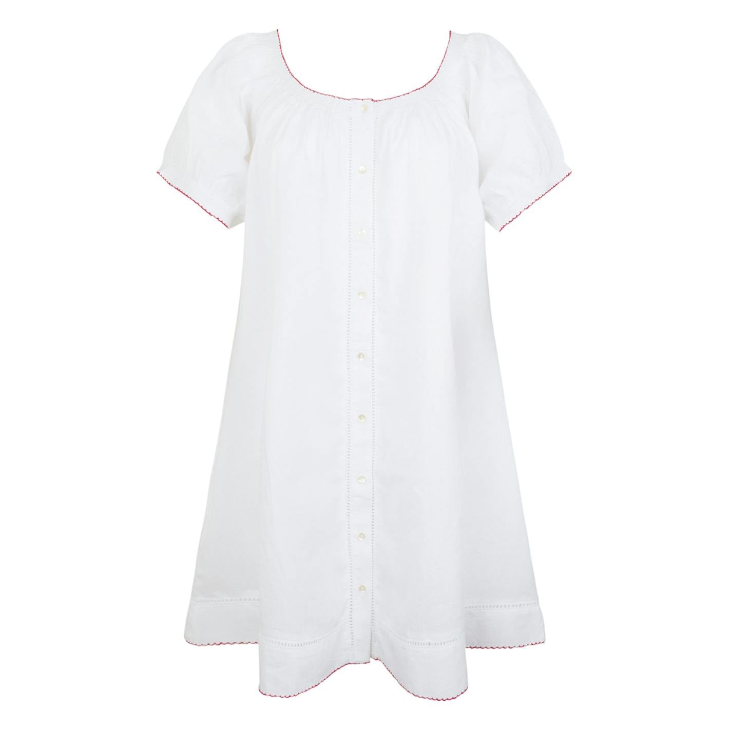 women's balboa white coverup