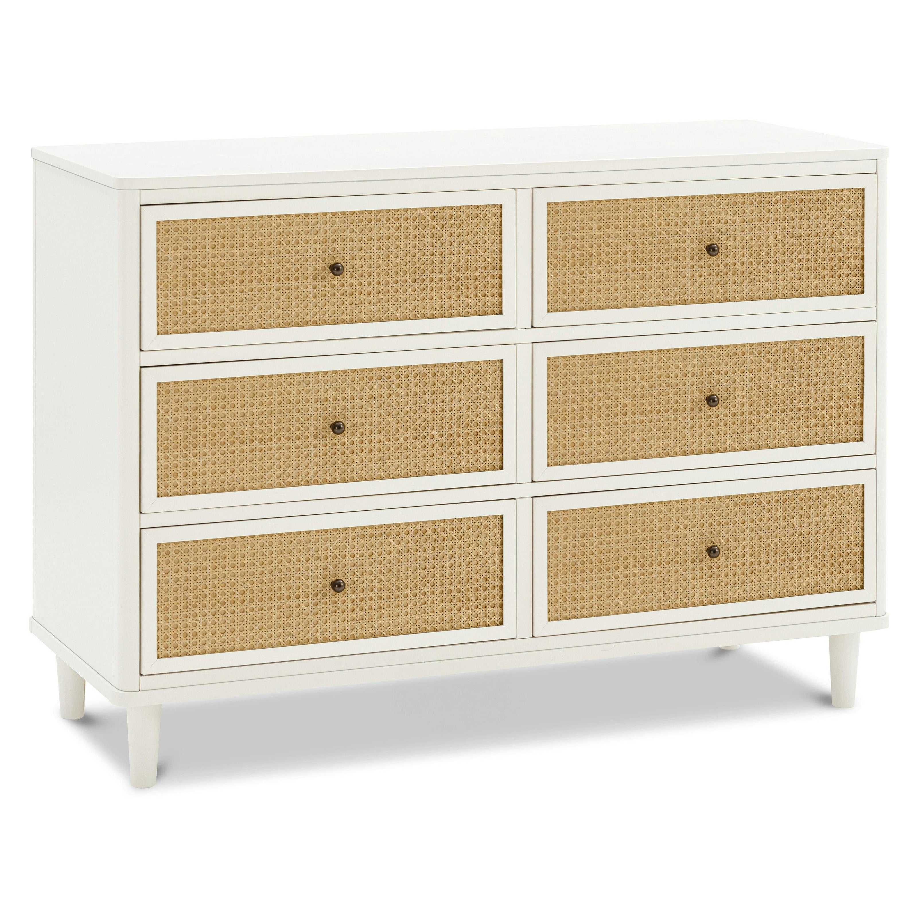 Namesake Marin with Cane 6 Drawer Assembled Dresser (49