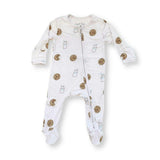 Footie Zippered One Piece