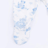 Puppy Toile Blue - Take Me Home Set with Convertible Pant