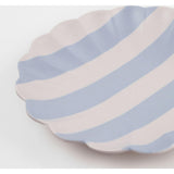 Stripy Reusable Bamboo Small Plates