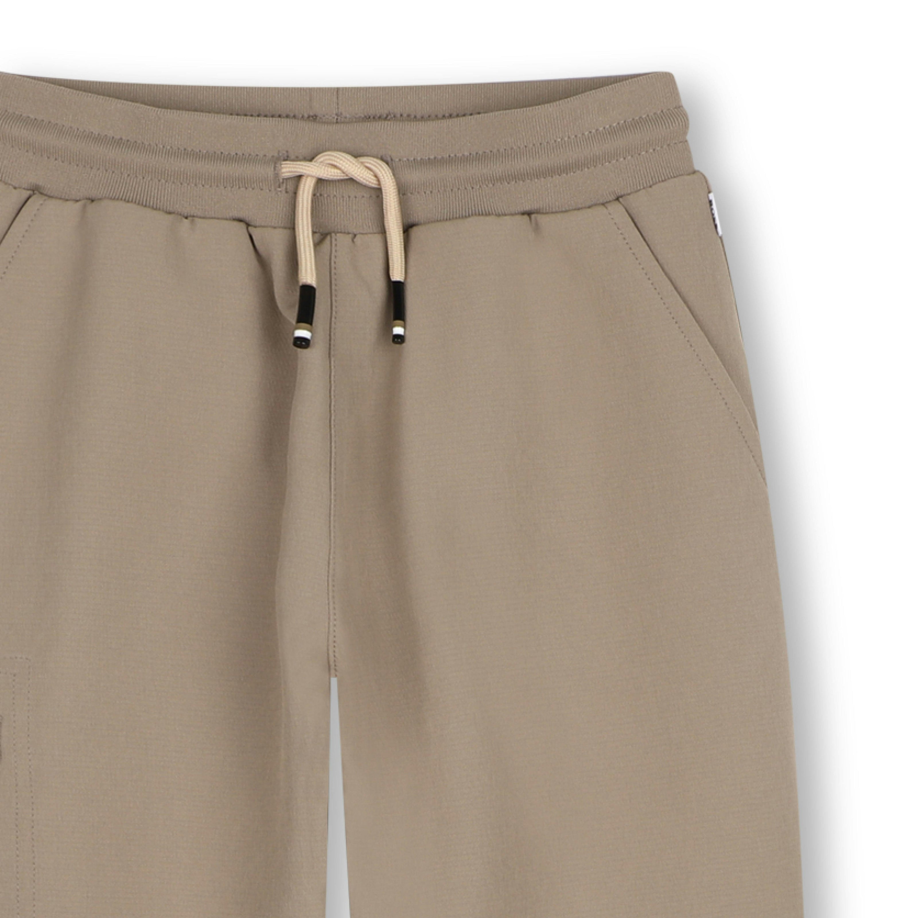 Beige Jogger Sweatpants