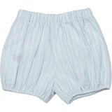 Linen Diaper Cover - Lt.Blue Striped