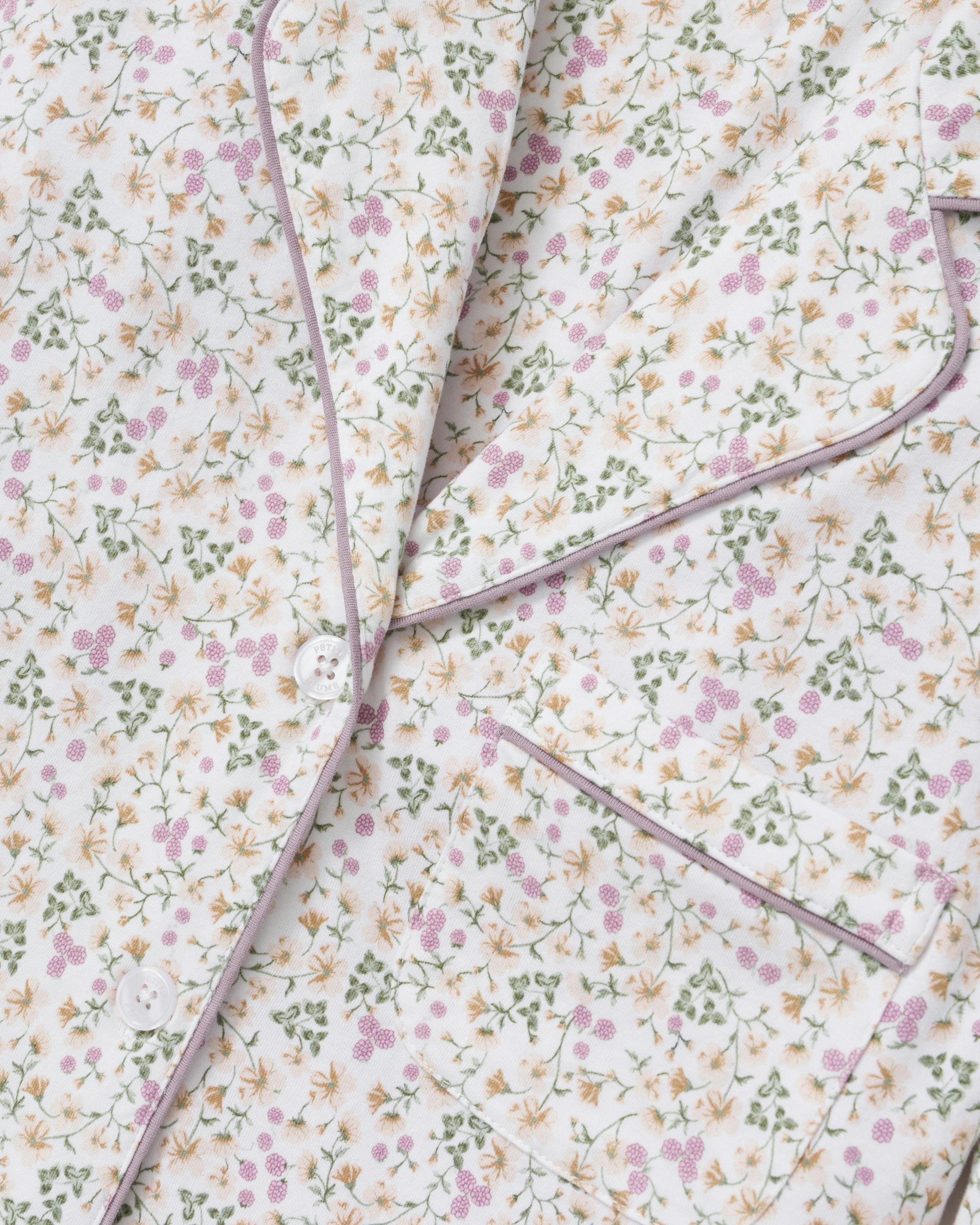 Women's Pima Pajama Set in Meadow Bloom