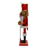 Kurt Adler 15-Inch Teddy Bear Soldier Nutcracker