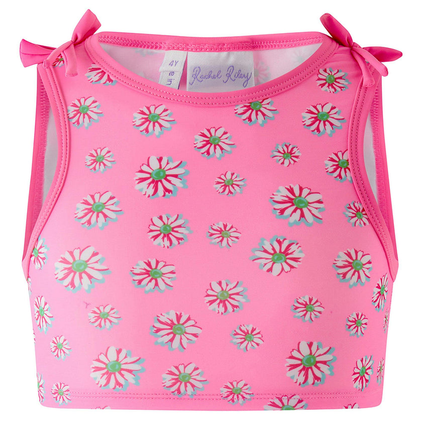 Pink Daisy Floral Bikini