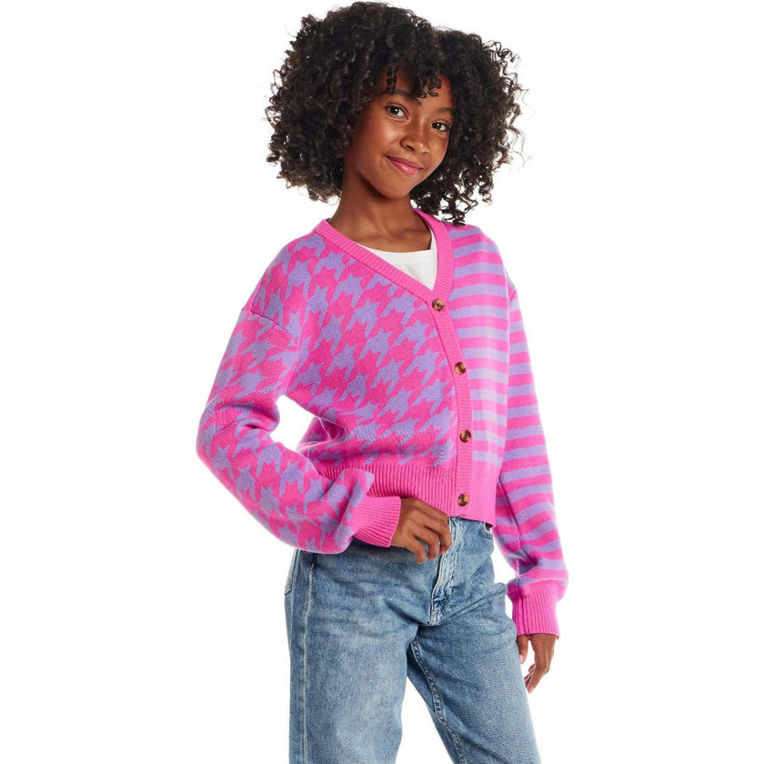 Big Kids Stripe Cardigan