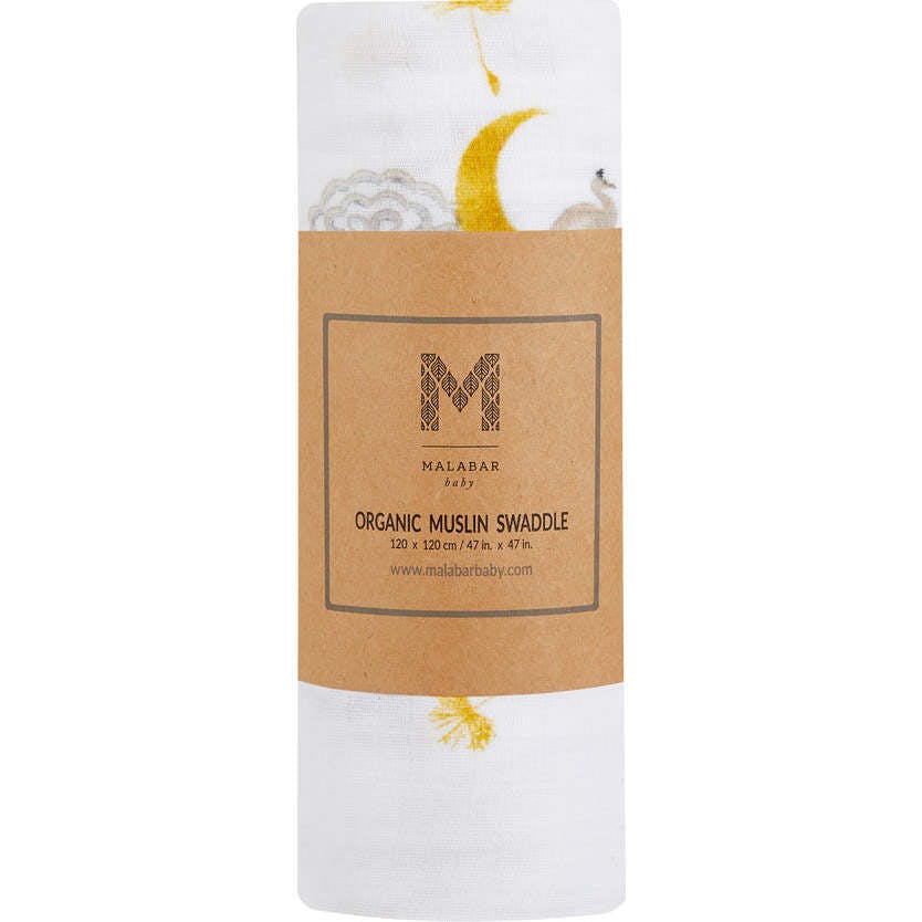 Organic Cotton Muslin Swaddle