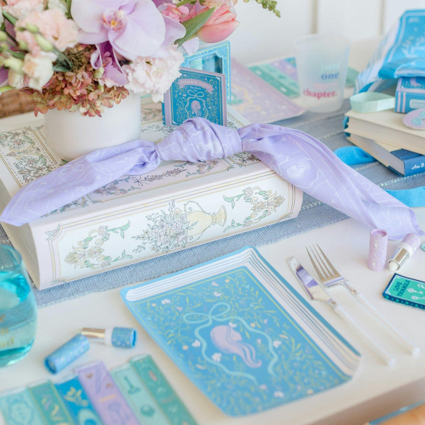 Book Club Book Die-Cut Dinner Plates
