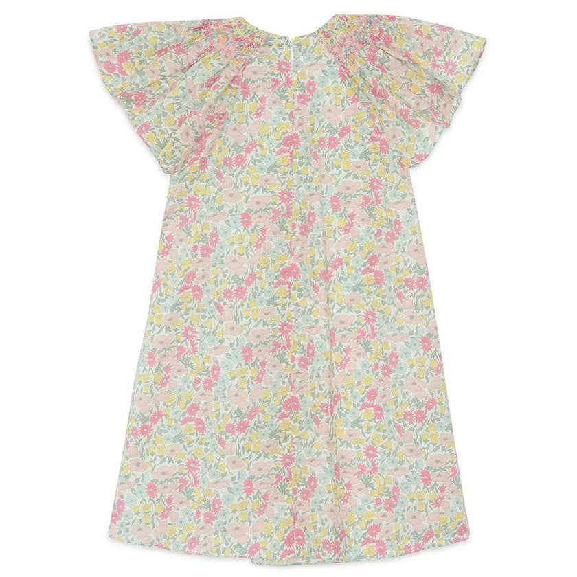 TARTINE ET CHOCOLAT Liberty Flutter Dress - Citrus