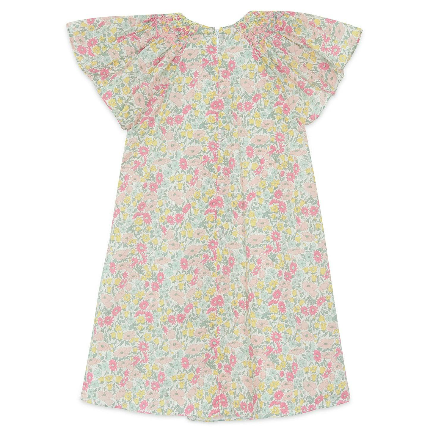 TARTINE ET CHOCOLAT Liberty Flutter Dress - Citrus