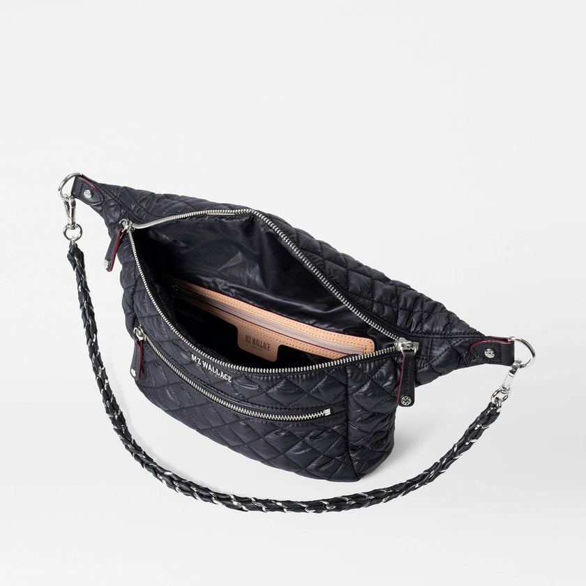 Black Crosby Crossbody Sling Bag