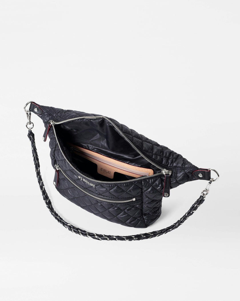 Black Crosby Crossbody Sling Bag