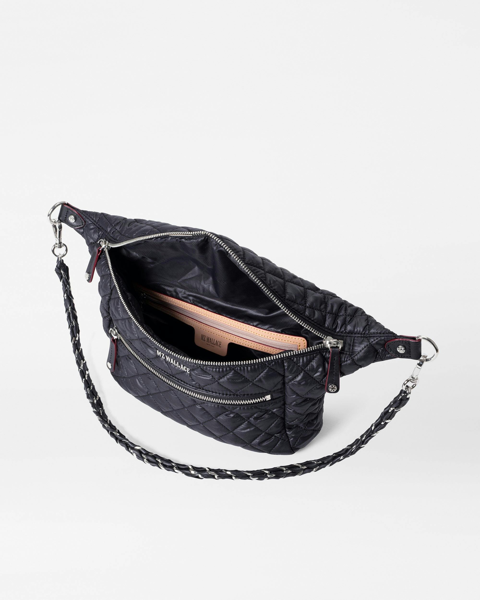 Black Crosby Crossbody Sling Bag