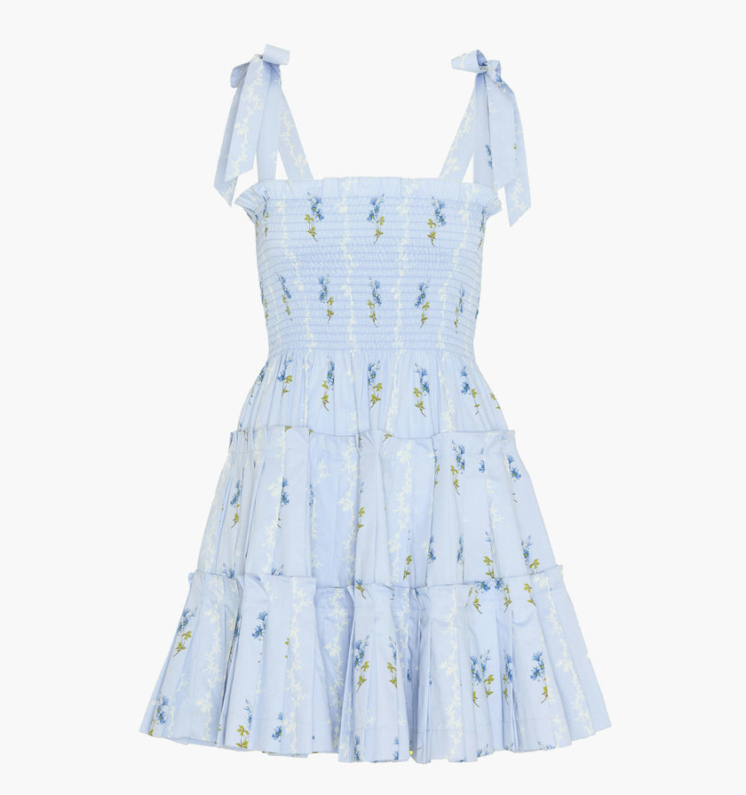 The Ribbon Charlotte Nap Dress - Bluebell Waltz