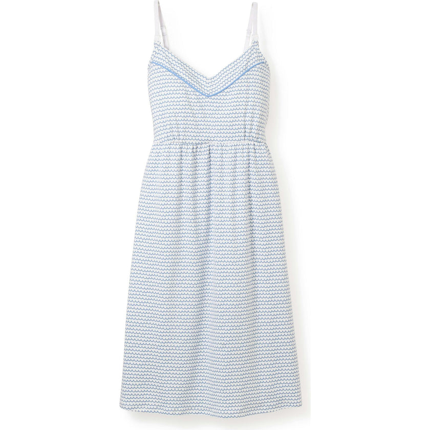 Women's Pima Maternity Nightgown in La Mer