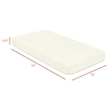 Crib Sheet in GOTS Certified Organic Brushed Cotton in Ivory