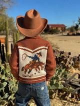 YEEHAW cowboy cardigan