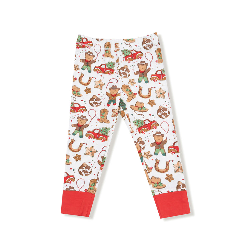 Cowboy Christmas - Long Sleeve Loungewear Set