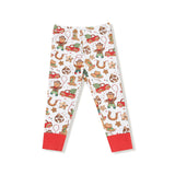 Cowboy Christmas - Long Sleeve Loungewear Set