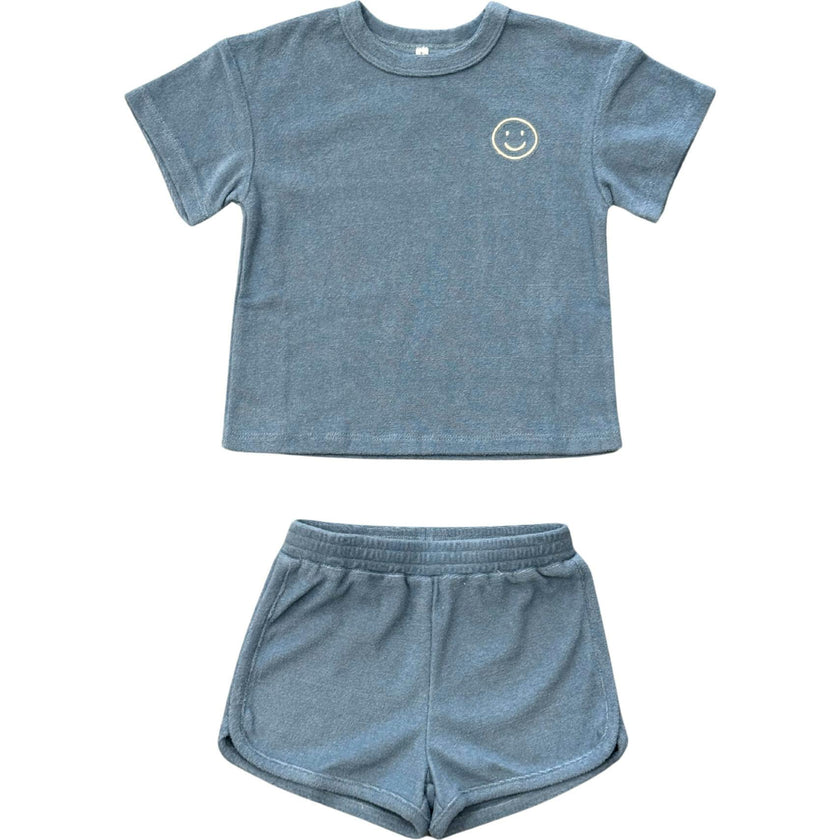 Short Sleeve Cotton Terry Set