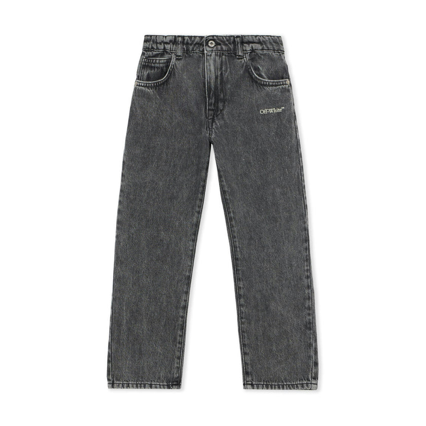 Grey Bookish Diagonal Jeans