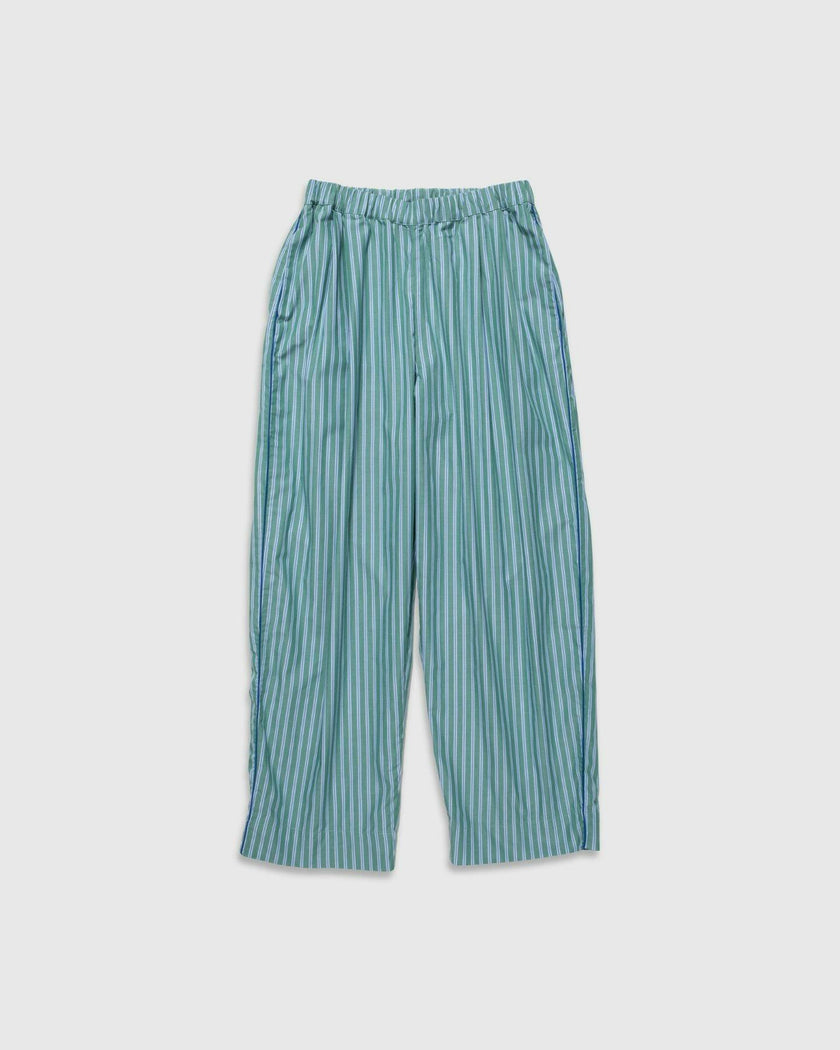 Friday Pant in Cucumber Stripe