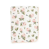 Organic Cotton Muslin Baby Quilt - Watercolor Floret (Walmart)