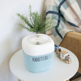 Evaporative  Humidifier, Cool Mist 0.5 Gal Top Fill, UV Light, Wick Filter