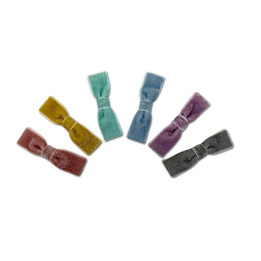 Shimmer Velvet Bows