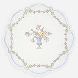 Chintz Border Dinner Plates
