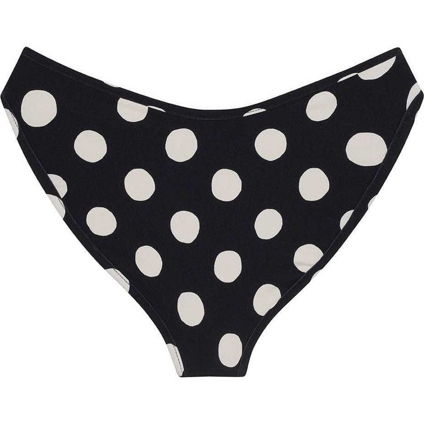 Polka Dot Added Coverage Lulu Bikini Bottom