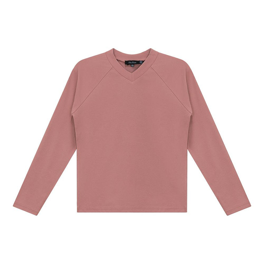 V Neck Raglan Top