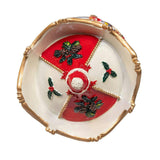 Kurt Adler 7-Inch Wind-Up Musical Carousel Table Piece