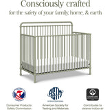 Winston 4-in-1 Convertible Crib in Heirloom Sage