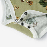 Forest Party Organic Cotton Short Sleeve One Piece