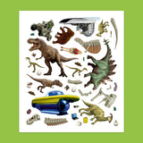 Panorama Sticker Book: Dinosaurs