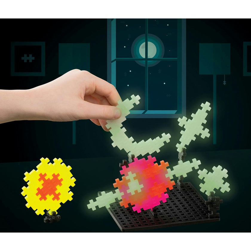 Plus-Plus: Learn to Build - Glow-In-The-Dark - 400 Piece Set