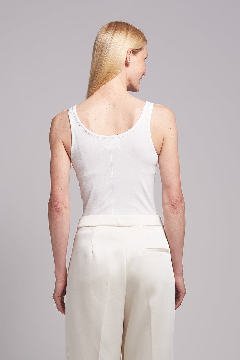 MIA RIB TANK | WHITE