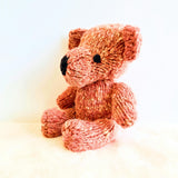 Wool Knit Buddy  | Pinky the Pink Bear