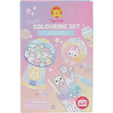 Tribe: Pastel Coloring Set - Kawaii Café -Activity Set