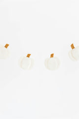 Pumpkin Garland (White)