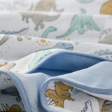 QUINN Reversible Light Weight Quilted Baby Blanket