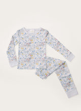 Children's Two Piece Organic Pajamas - Dog-O-Naut