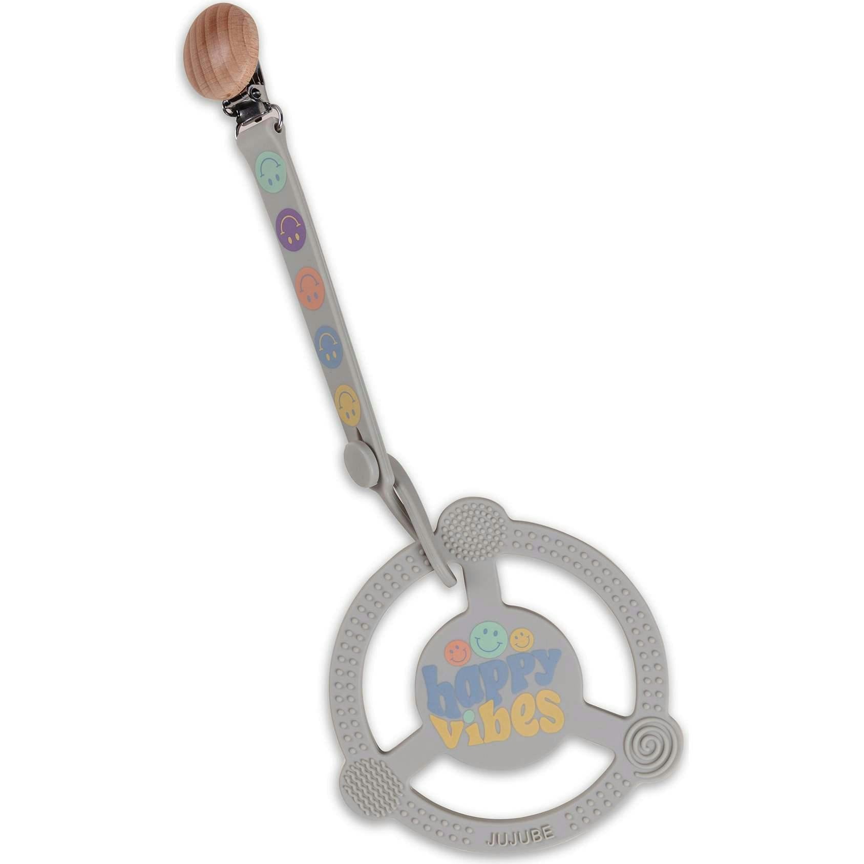 JuJuBe × Studio Oh! Silicone Teether Ring With Detachable Clip