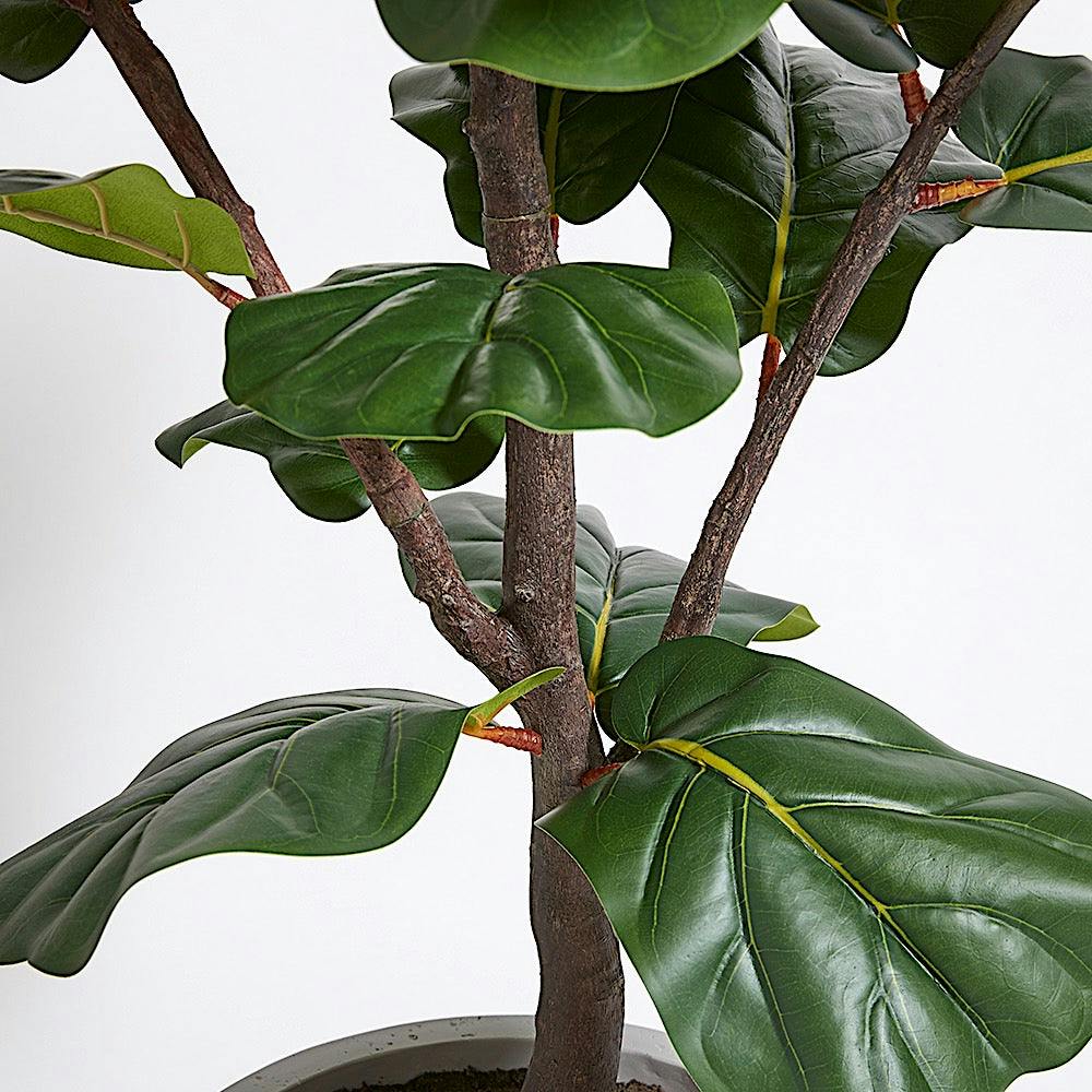 Artificial Fiddle Leaf Fig Tree with Artisan Planter